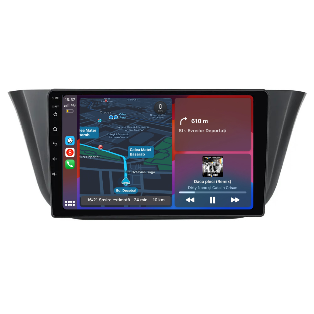 Navigatie Iveco Daily (2014-2021), Ecran 9 inch, 1GB RAM 32GB