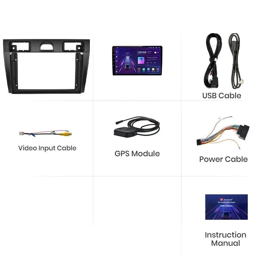 Navigatie Ford Fiesta (2002-2008), Android, 1GB RAM 32GB