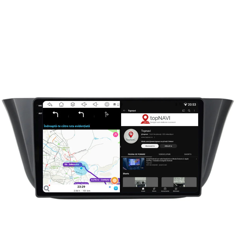 Navigatie Iveco Daily (2014-2021), Ecran 2k, 4GB RAM 64GB, 8-core