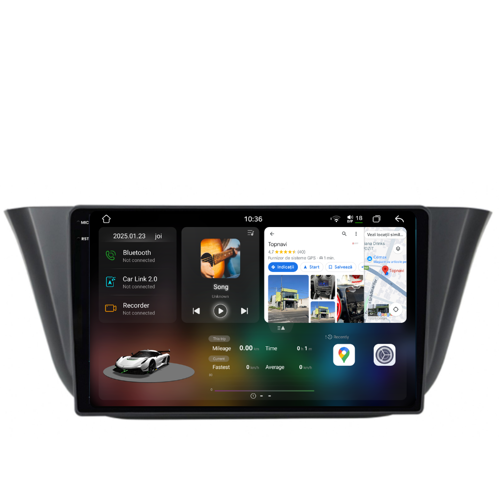 Navigatie Iveco Daily (2014-2021), Ecran 9 inch 2K, 12GB RAM 256GB, 8-core