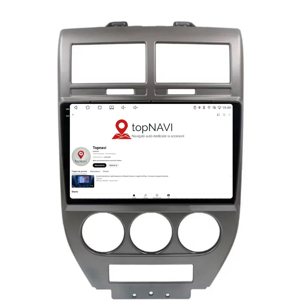 Navigatie Jeep Compass (2006-2010), Ecran 9 inch, 2GB RAM 32GB