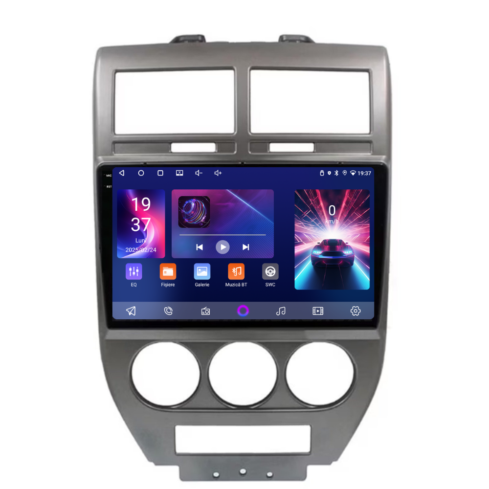 Navigatie Jeep Compass (2006-2010), Ecran 9 inch, 2GB RAM 32GB