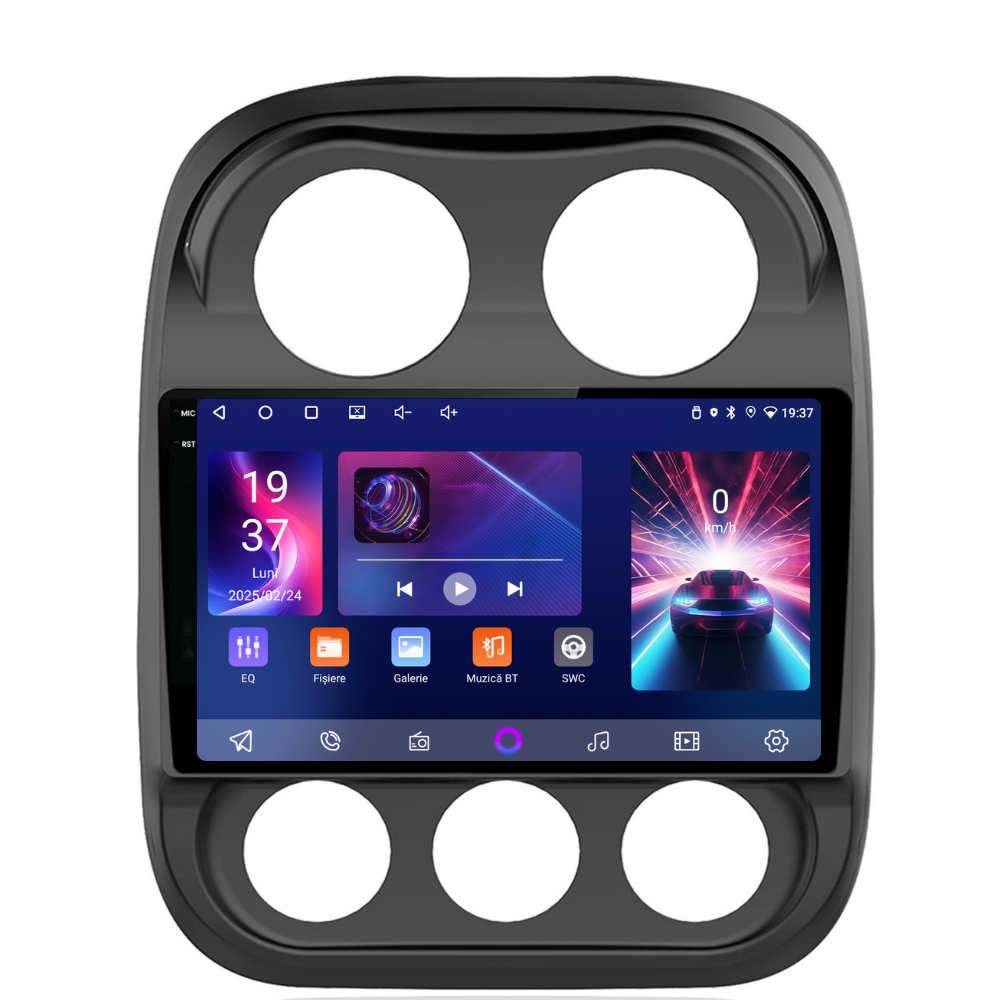 Navigatie Jeep Compass (2010-2016), Ecran 10 inch, 2GB RAM 32GB