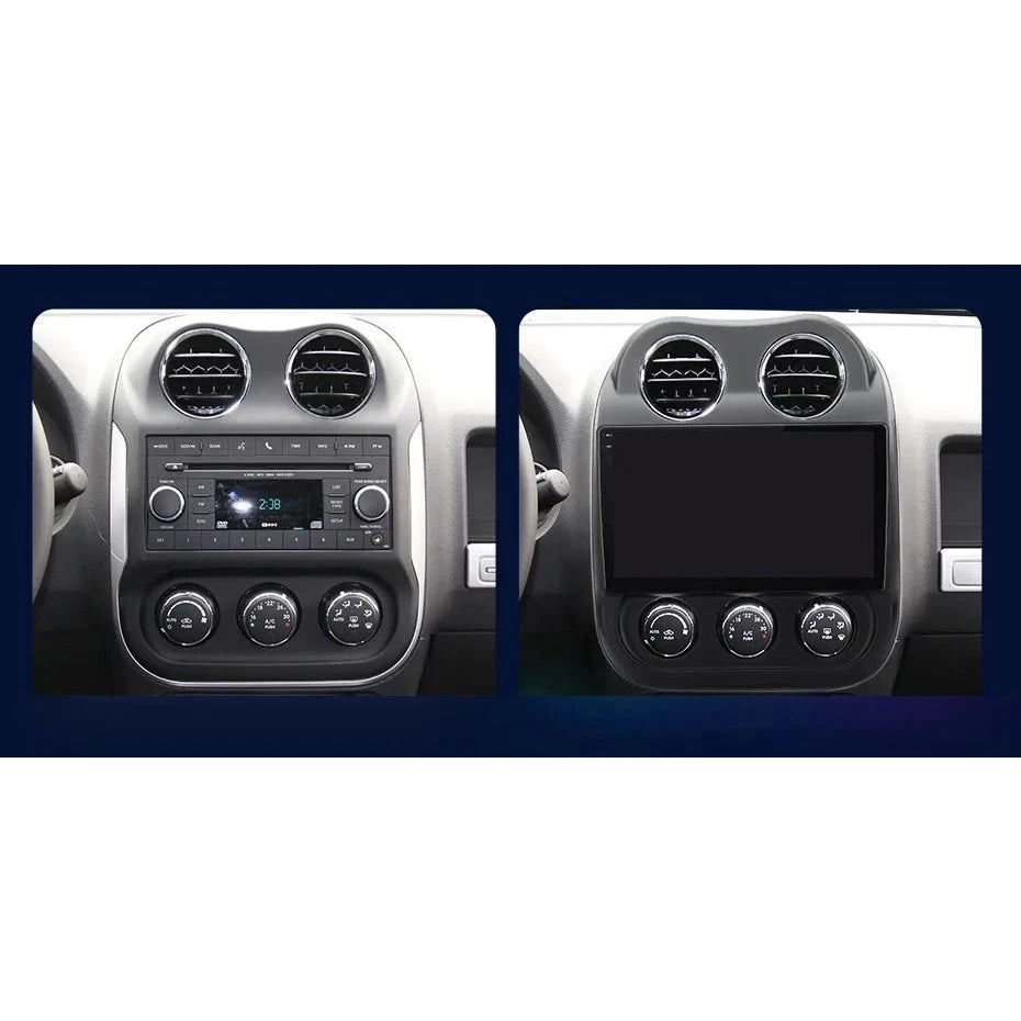 Navigatie Jeep Compass (2010-2016), Ecran 10 inch, 4GB RAM 64GB, 4-core