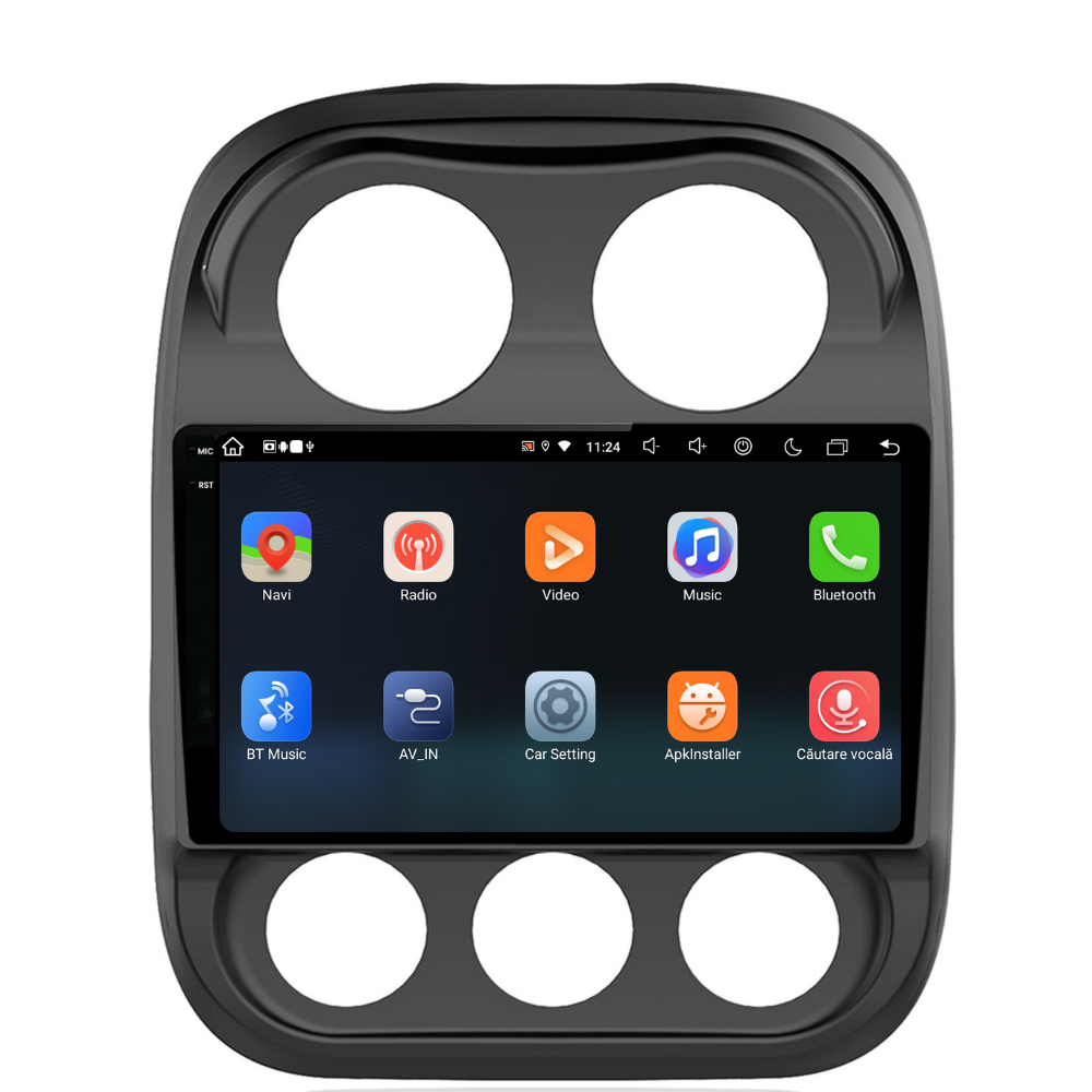 Navigatie Jeep Compass (2010-2016), Ecran 10 inch, 8GB RAM 256GB, 8-core