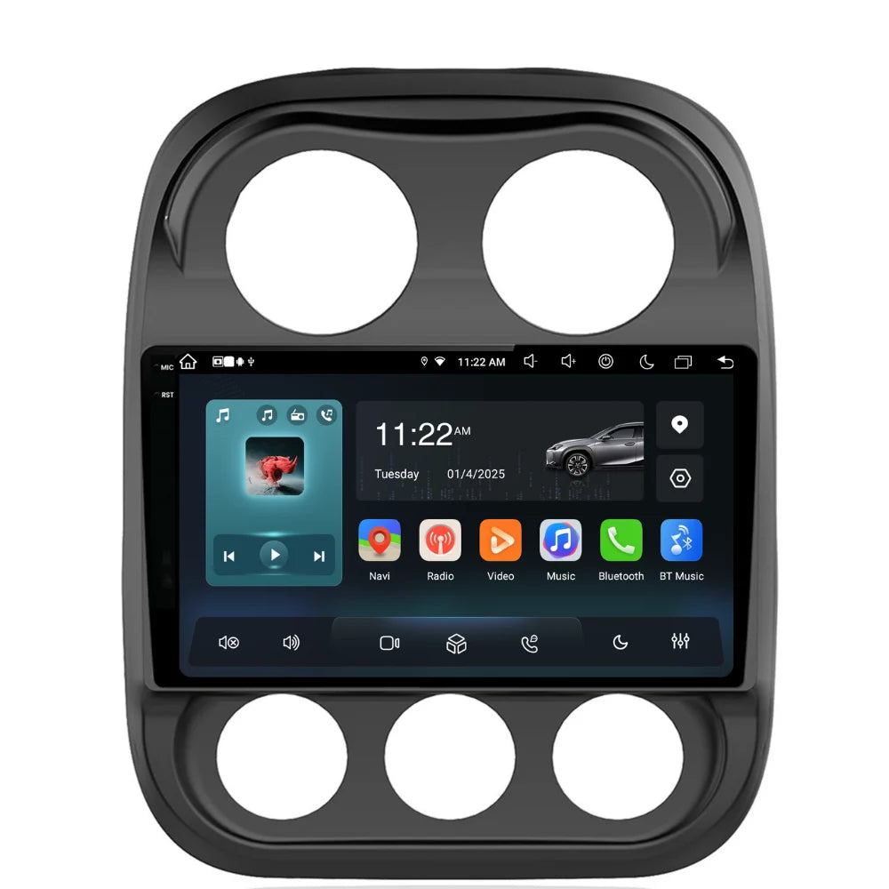 Navigatie Jeep Compass (2010-2016), Ecran 10 inch, 8GB RAM 256GB, 8-core