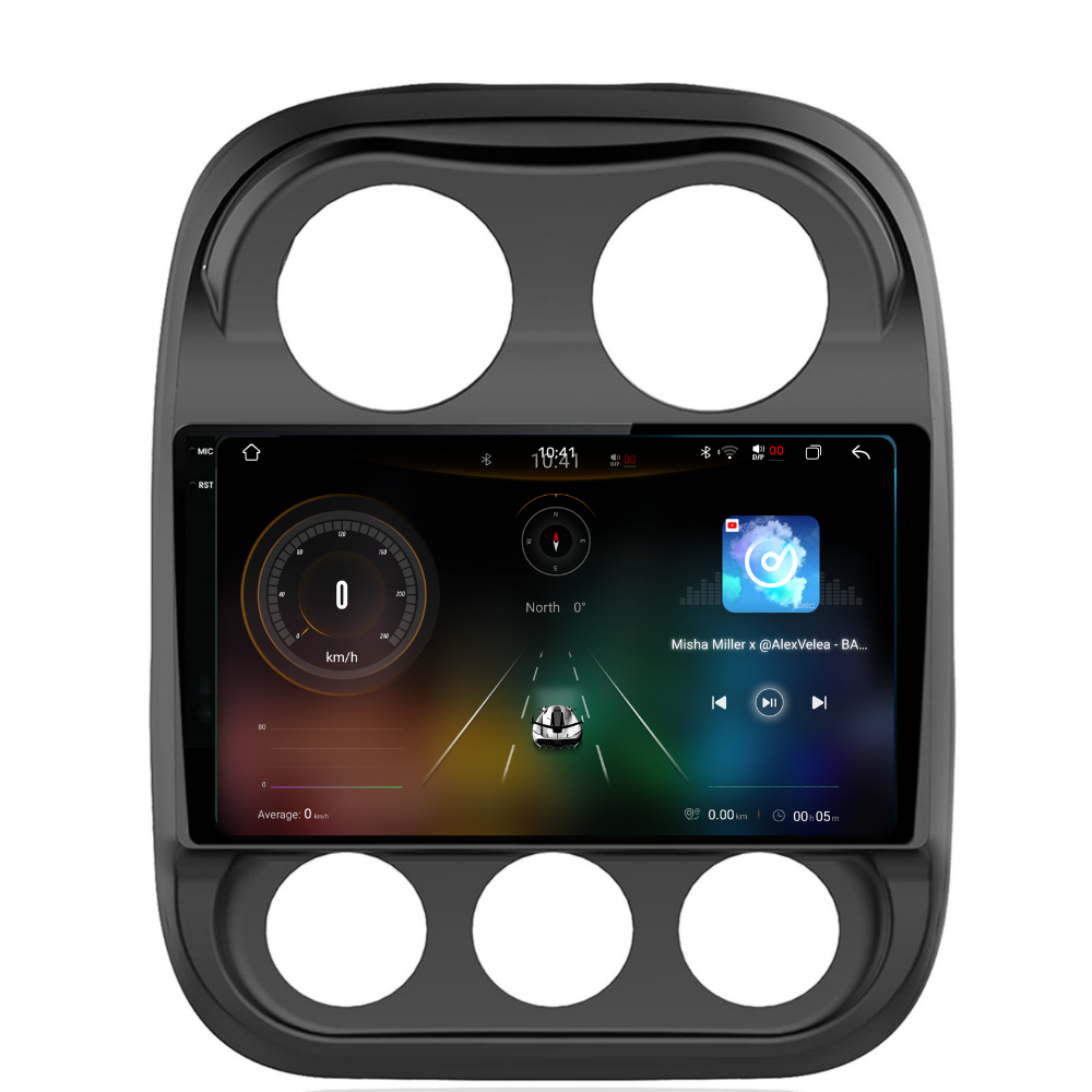 Navigatie Jeep Compass (2010-2016), Ecran 10 inch 2K, 12GB RAM 256GB, 8-core