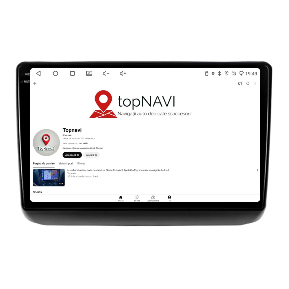 Navigatie Jeep Grand Cherokee (2014-2021), Ecran 9 inch, 2GB RAM 32GB