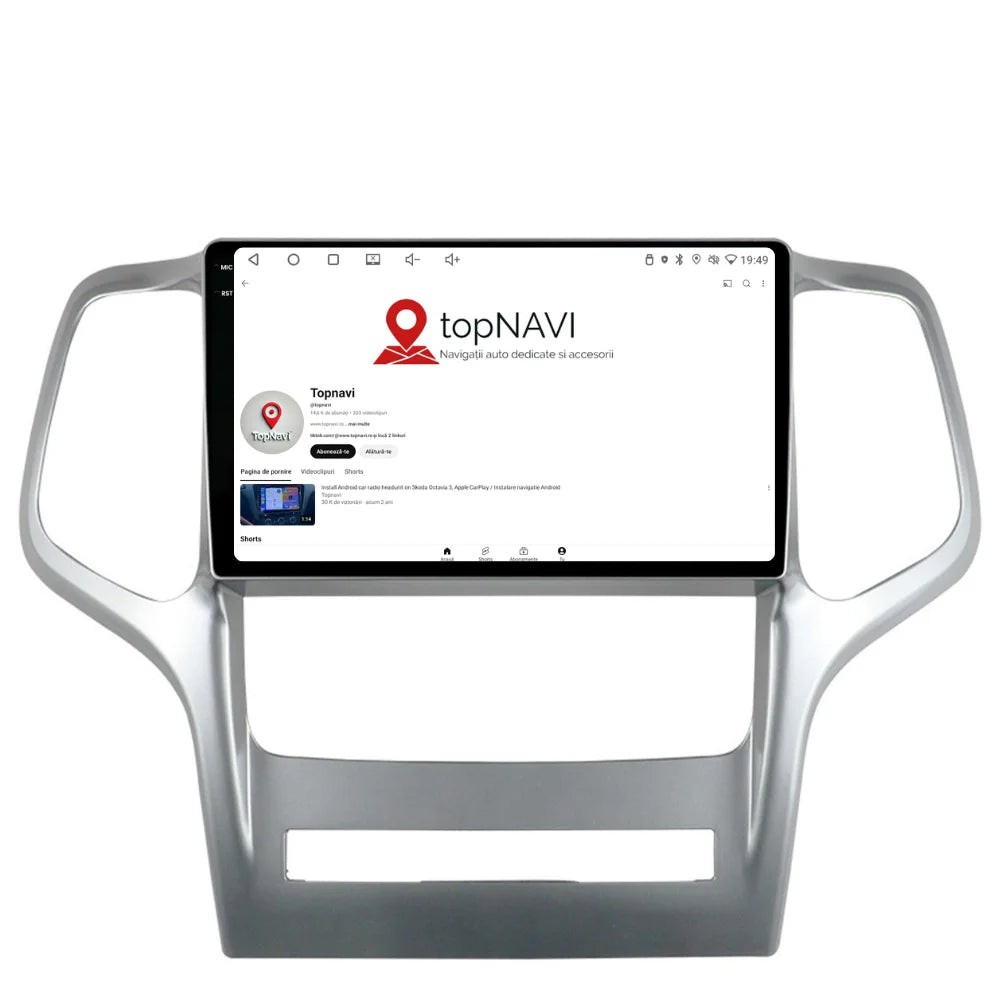 Navigatie Jeep Grand Cherokee (2010-2014), Ecran 9 inch 2K, 12GB RAM 256GB, 8-core