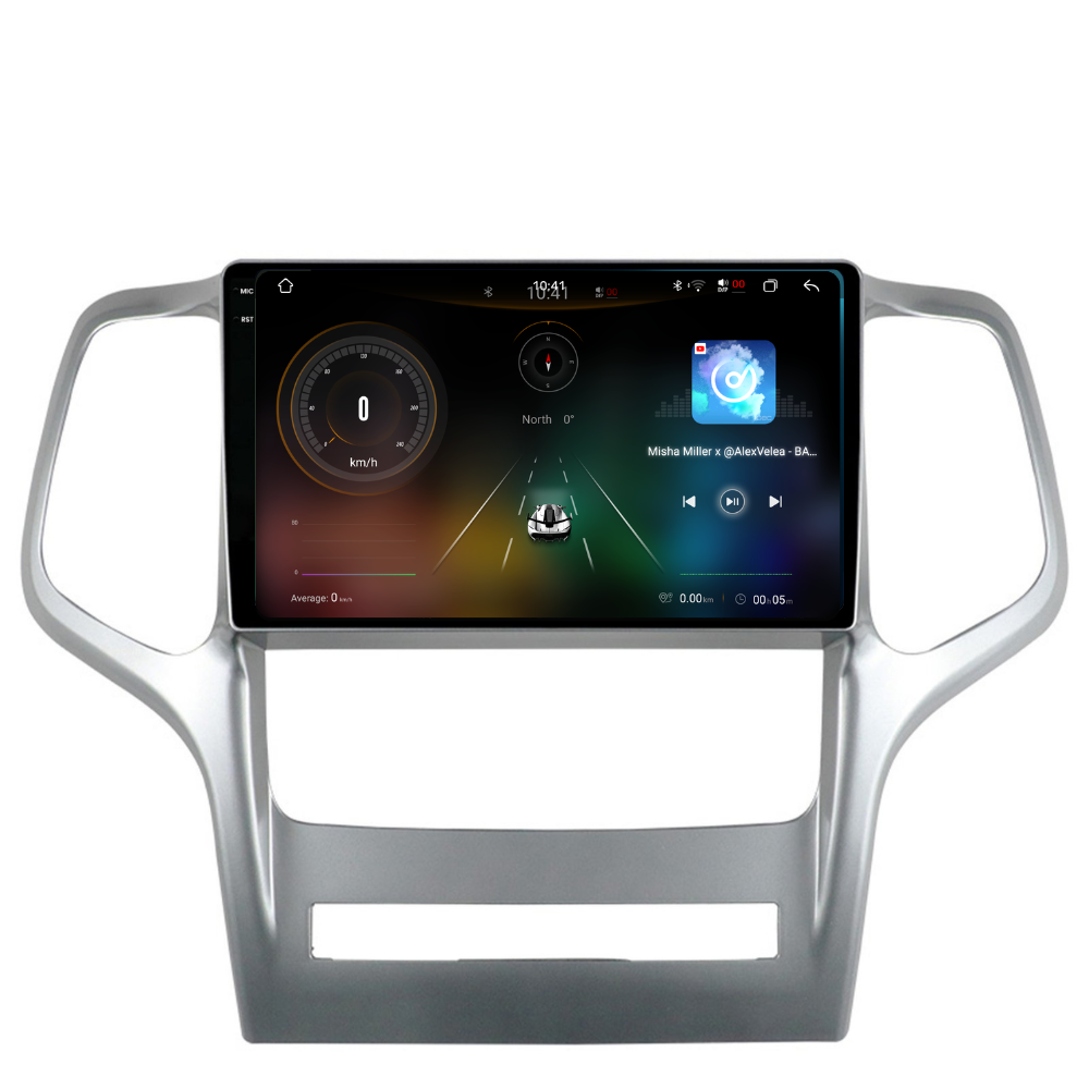 Navigatie Jeep Grand Cherokee (2010-2014), Ecran 9 inch 2K, 12GB RAM 256GB, 8-core