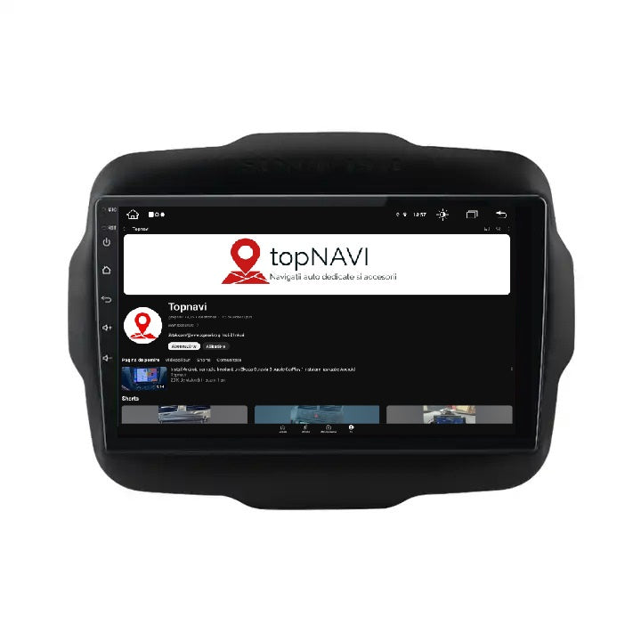 Navigatie Jeep Renegade (2016-2020), Ecran 9 inch, 1GB RAM 32GB