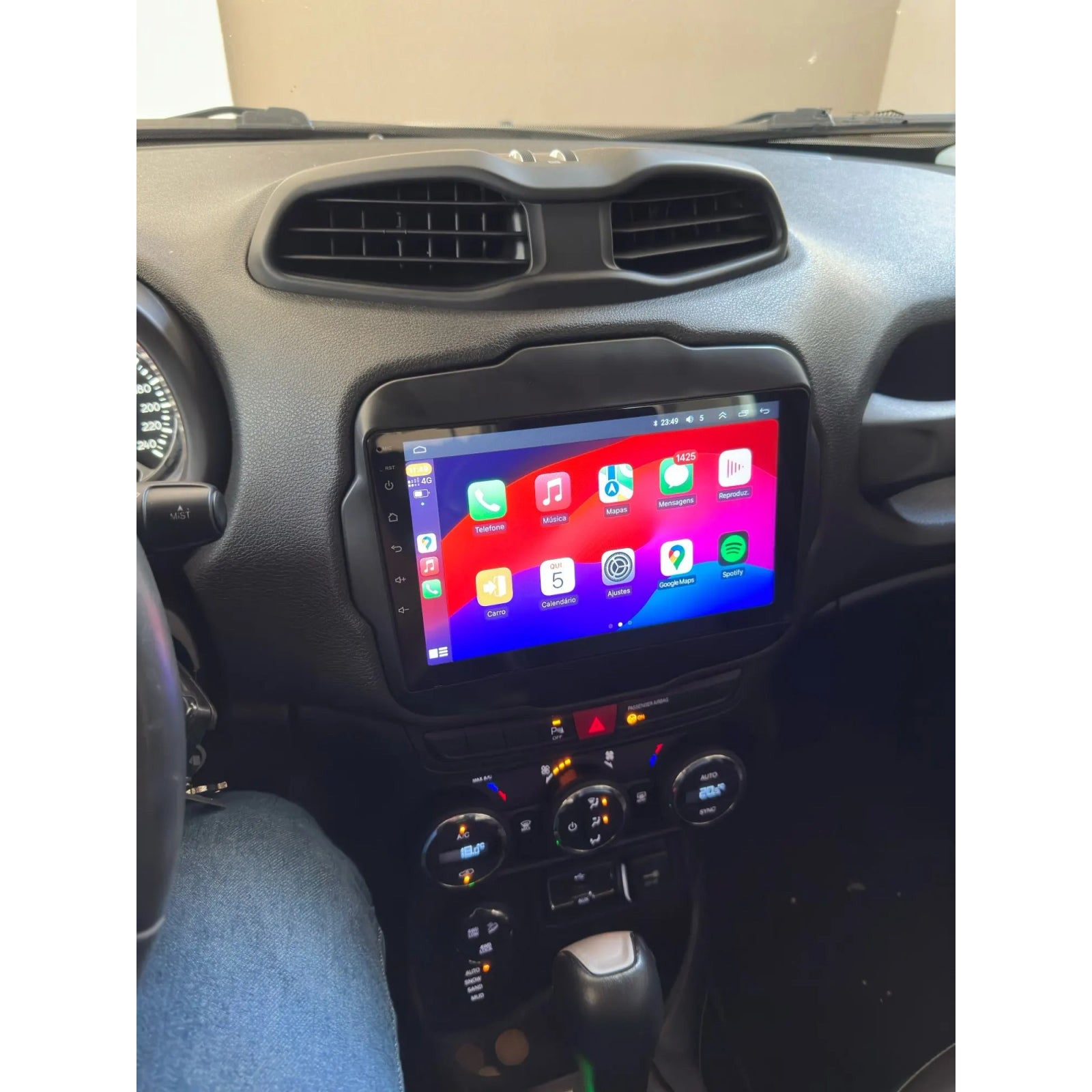 Navigatie Jeep Renegade (2016-2020), Ecran 9 inch, 1GB RAM 32GB