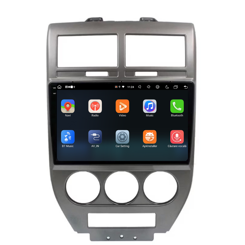 Navigatie Jeep Compass (2006-2010), Ecran 9 inch, 8GB RAM 256GB, 8-core