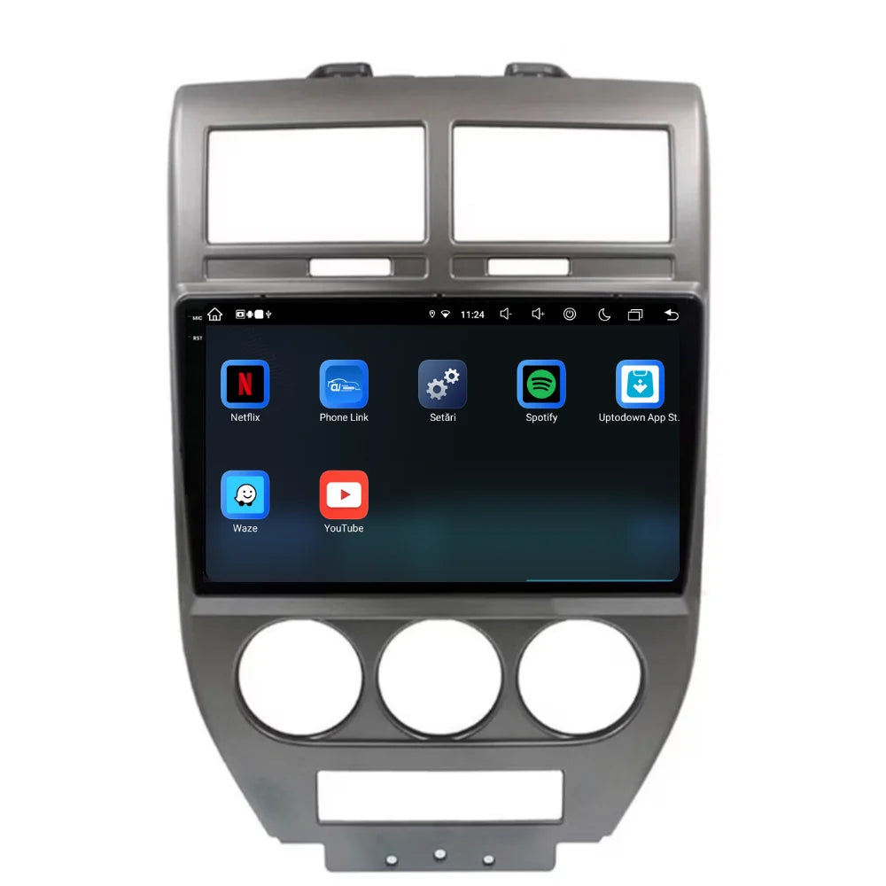 Navigatie Jeep Compass (2006-2010), Ecran 9 inch, 8GB RAM 256GB, 8-core