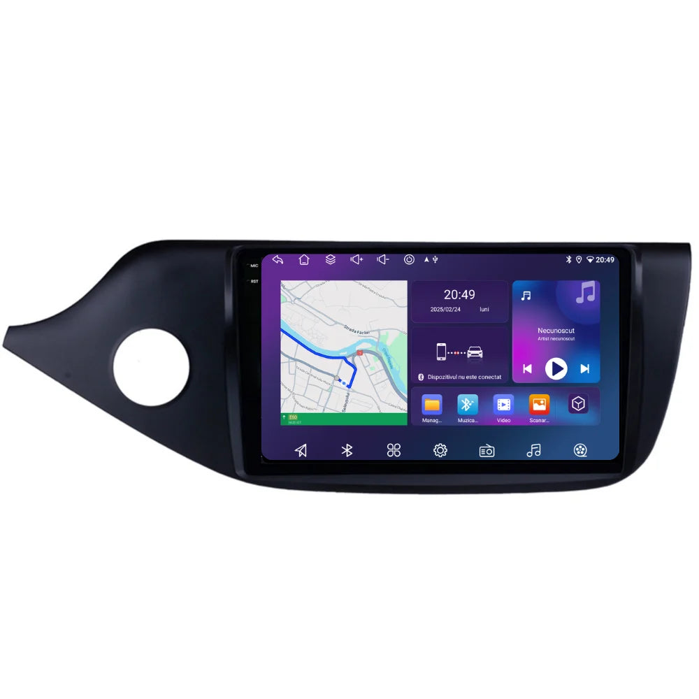 Navigatie Kia Ceed 2 (2012-2018), Ecran 9 inch, 4GB RAM 64GB, 8-core