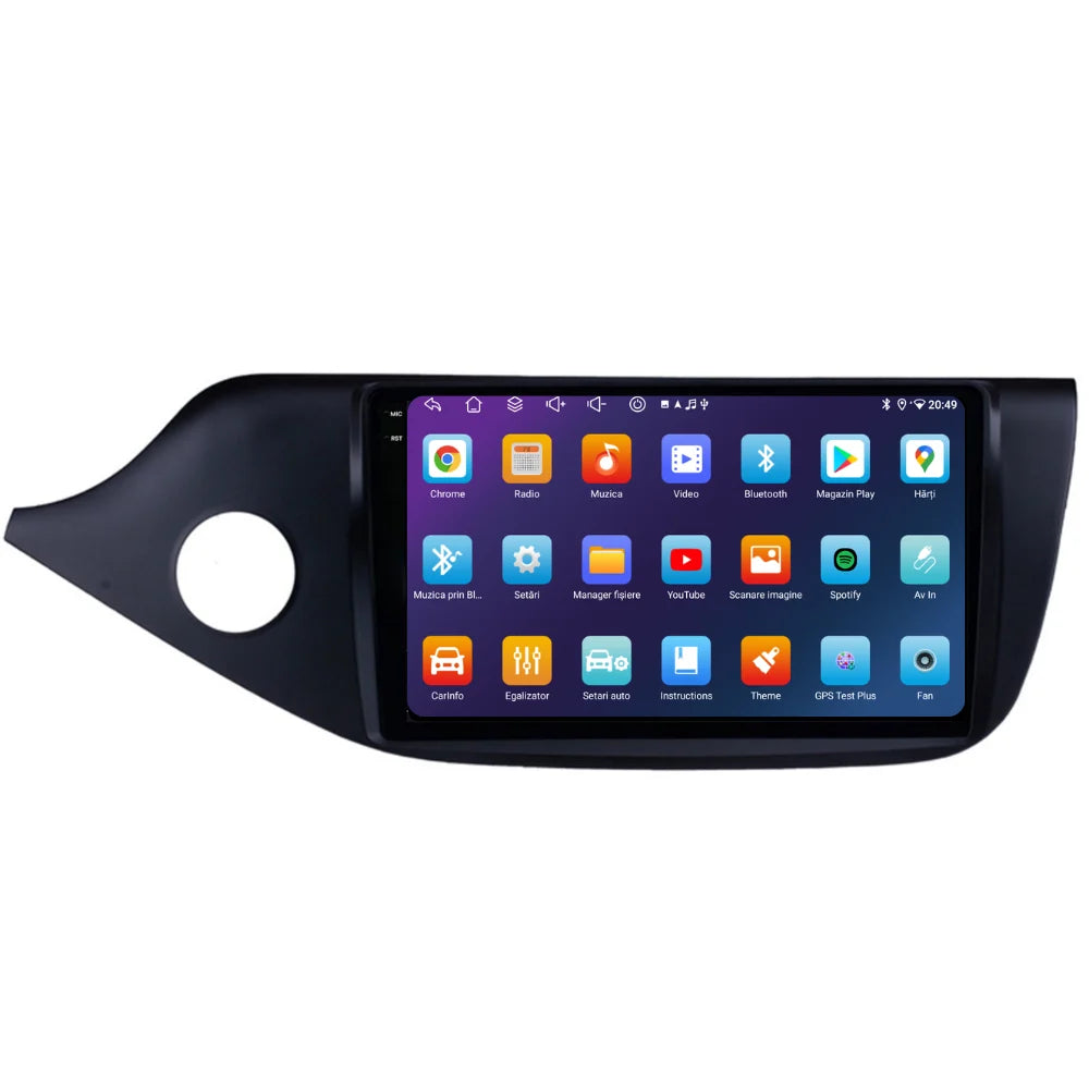 Navigatie Kia Ceed 2 (2012-2018), Ecran 9 inch, 4GB RAM 64GB, 8-core