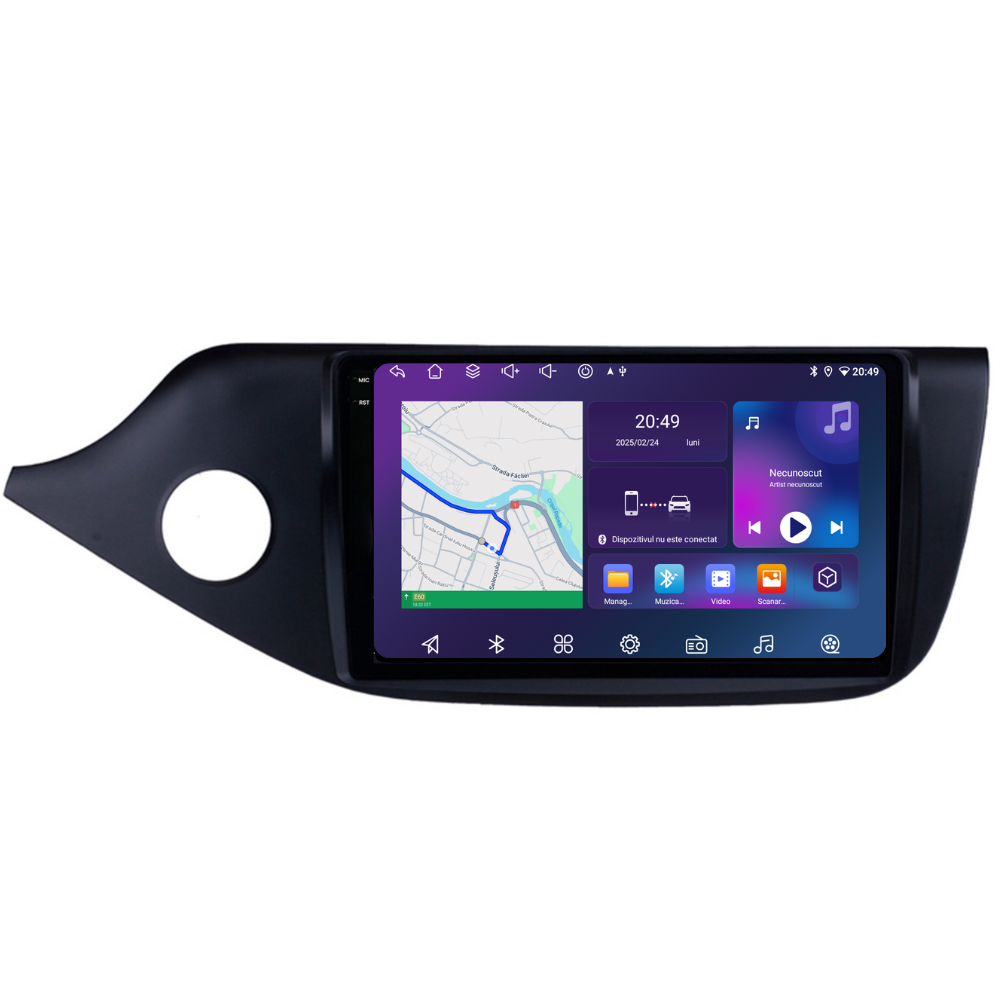 Navigatie Kia Ceed 2 (2012-2018), Ecran 9 inch, 6GB RAM 128GB, 8-core