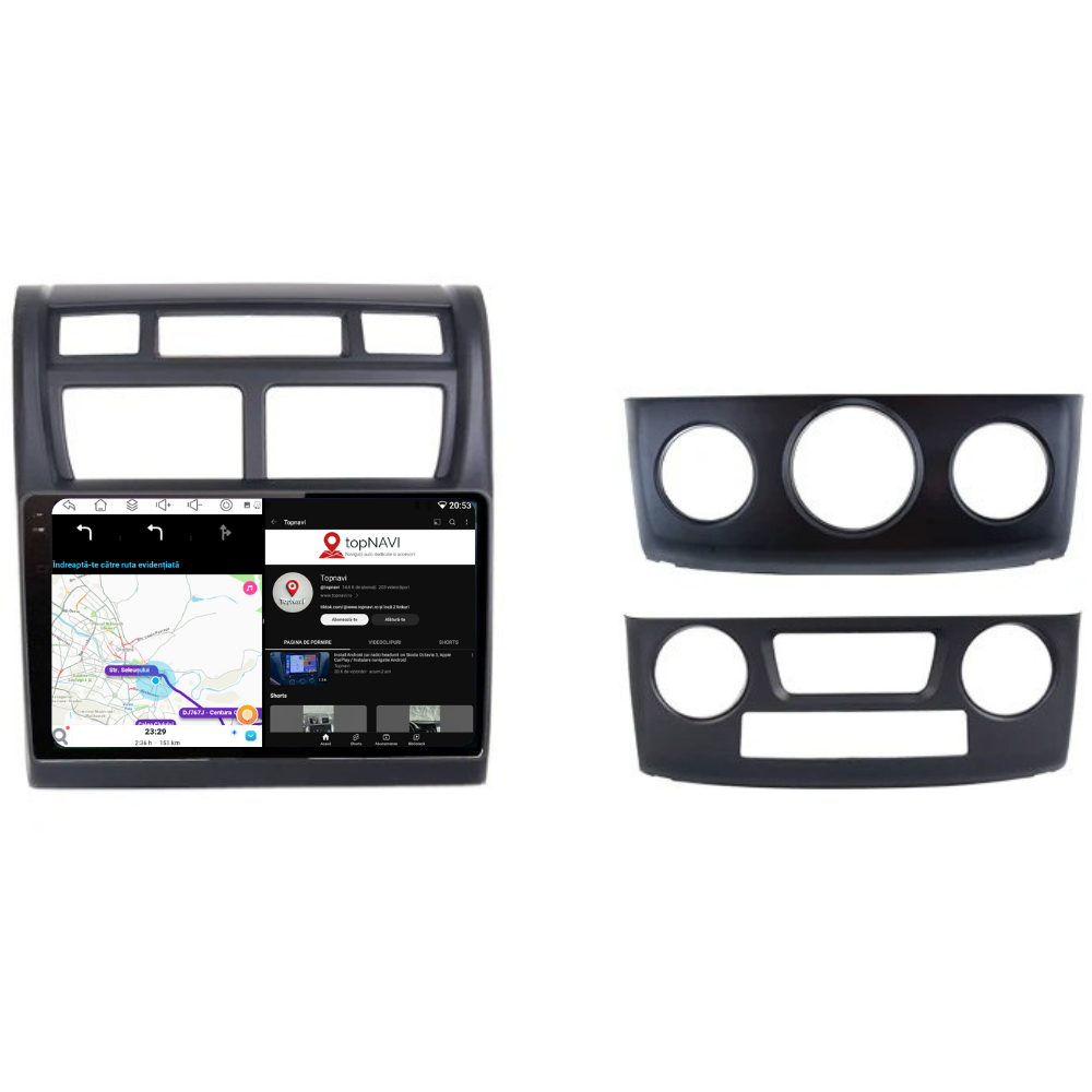 Navigatie Kia Sportage (2004-2010), Ecran 9 inch, 4GB RAM 64GB, 4-core