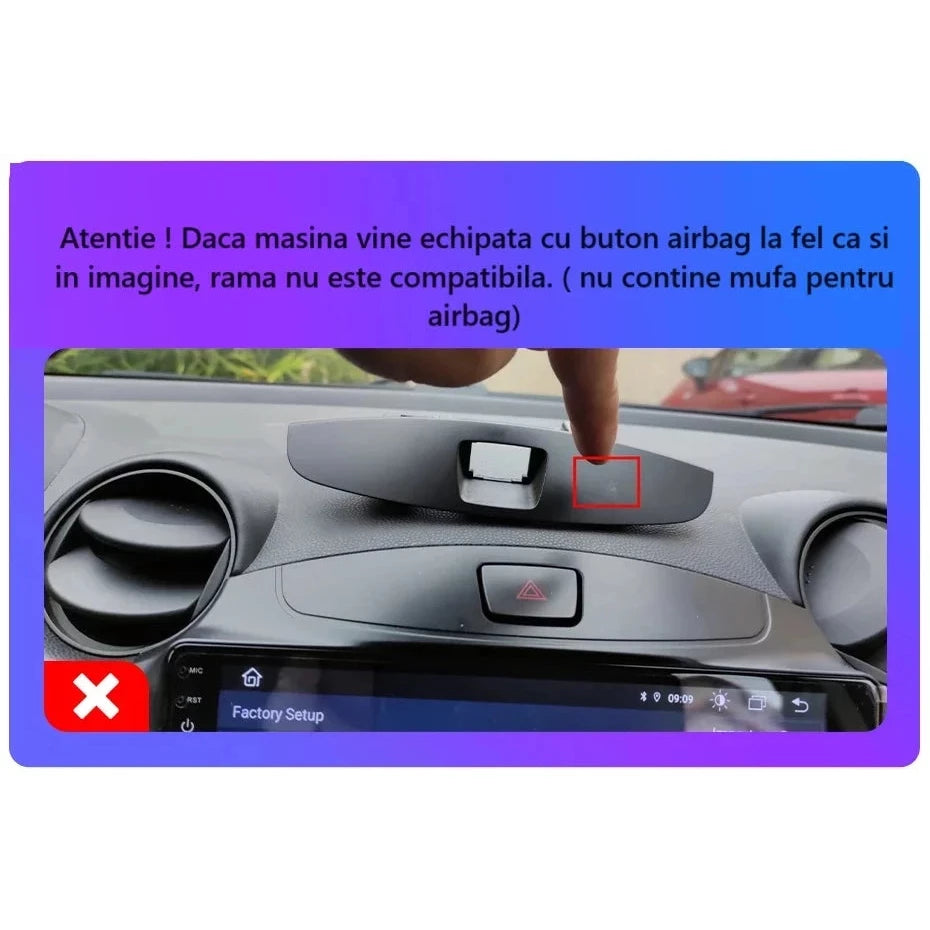 Navigatie Mazda 2 (2007-2014), Ecran 9 inch, 2GB RAM 32GB