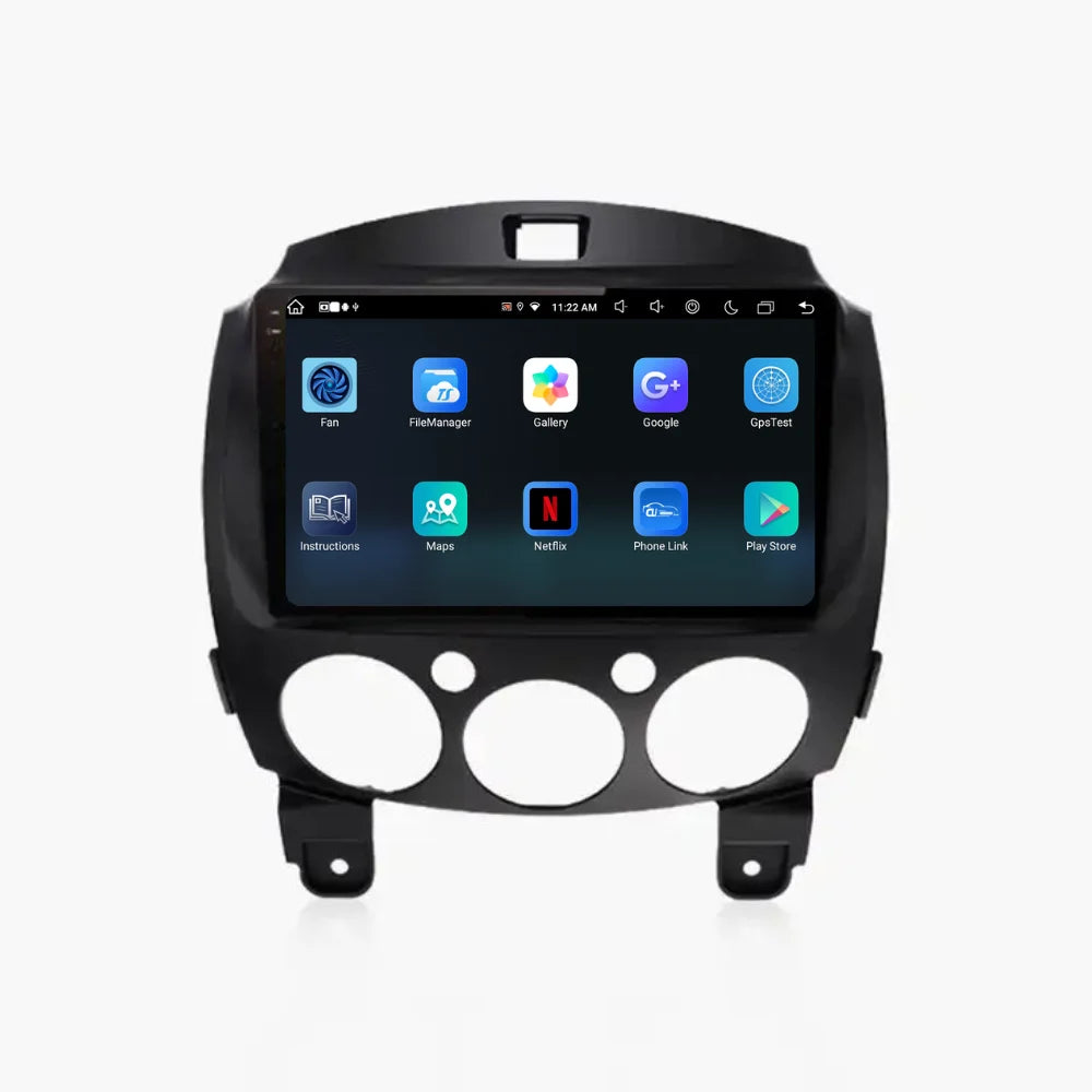 Navigatie Mazda 2 (2007-2014), Ecran 9 inch, 4GB RAM 64GB, 8-core