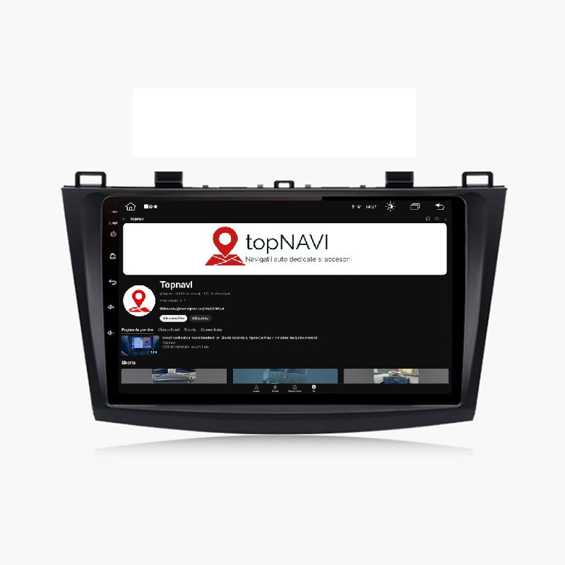 Navigatie Mazda 3 (2009-2013), Ecran 9 inch, 1GB RAM 32GB