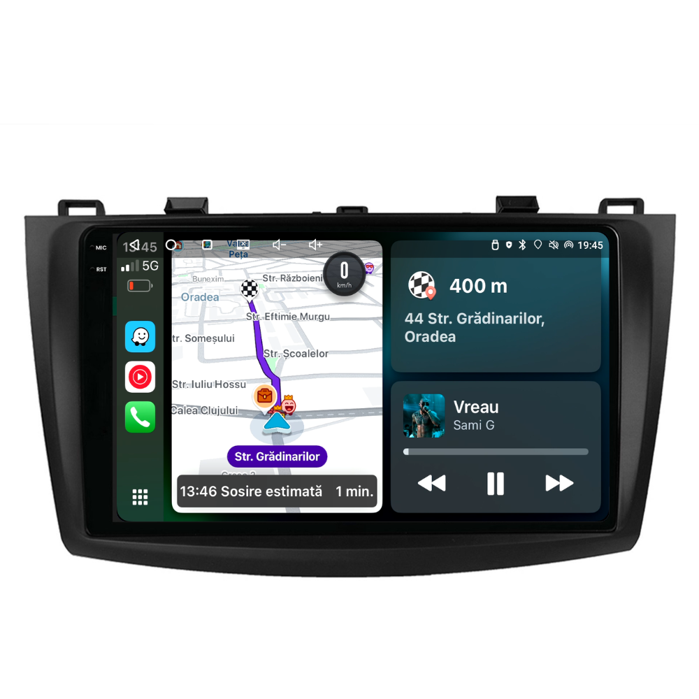 Navigatie Mazda 3 (2009-2013), Ecran 9 inch, 2GB RAM 32GB
