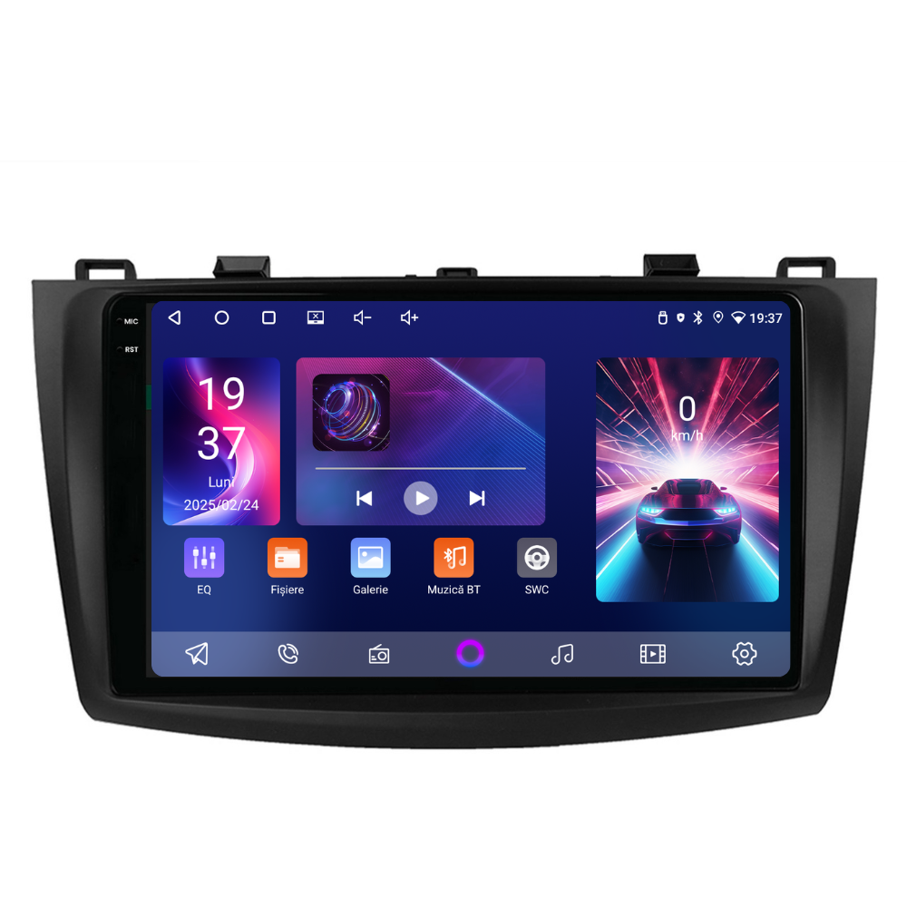 Navigatie Mazda 3 (2009-2013), Ecran 9 inch, 4GB RAM 64GB, 4-core