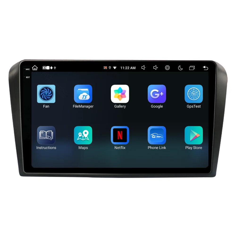 Navigatie Mazda 3 (2004-2008), Ecran 2K, 4GB RAM 64GB, 8-core