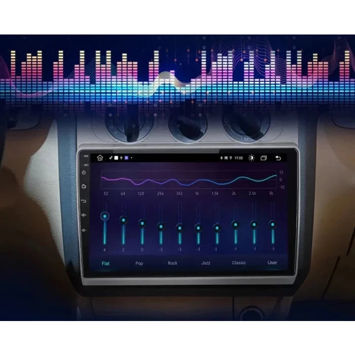 Navigatie Volkswagen Touran 2003-2010, Android 12, 1GB RAM 32GB,carplay / android auto, google maps, youtube, wifi, waze, bluetooth