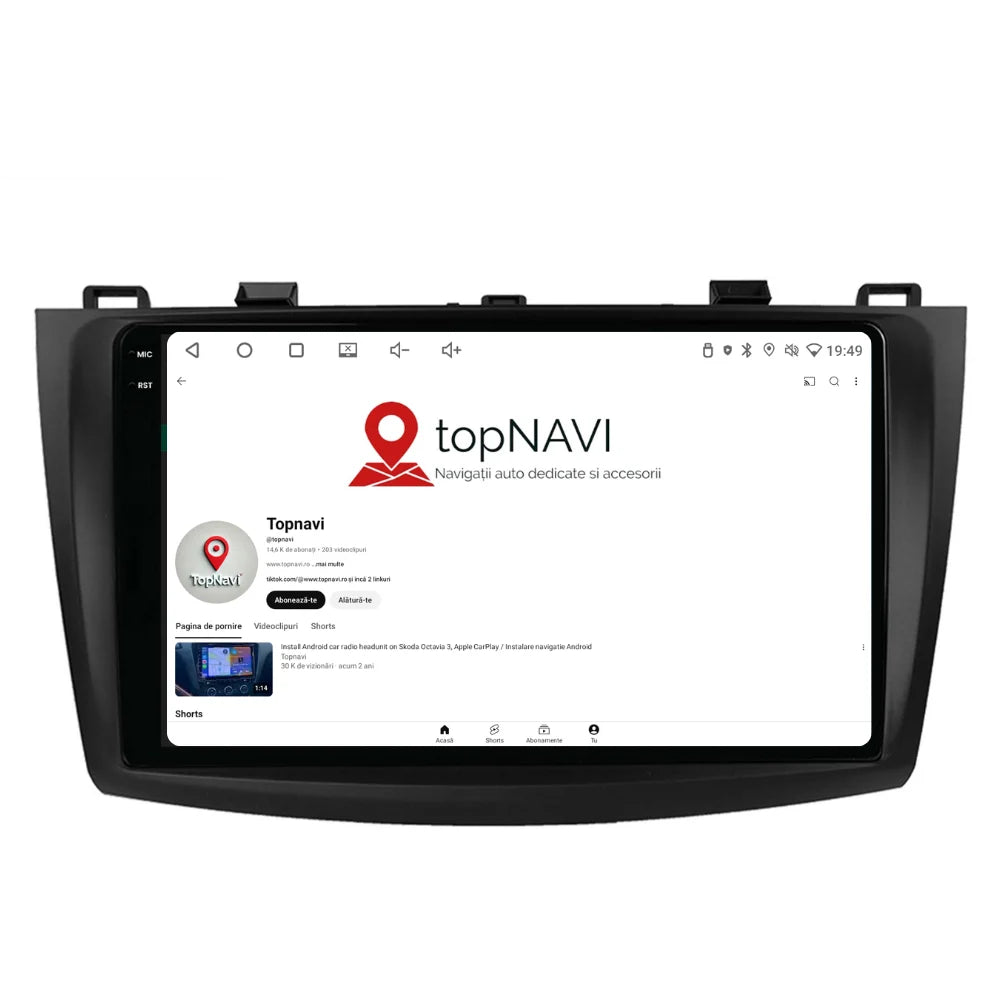 Navigatie Mazda 3 (2009-2013), Ecran 2K, 8GB RAM 256GB, 8-core