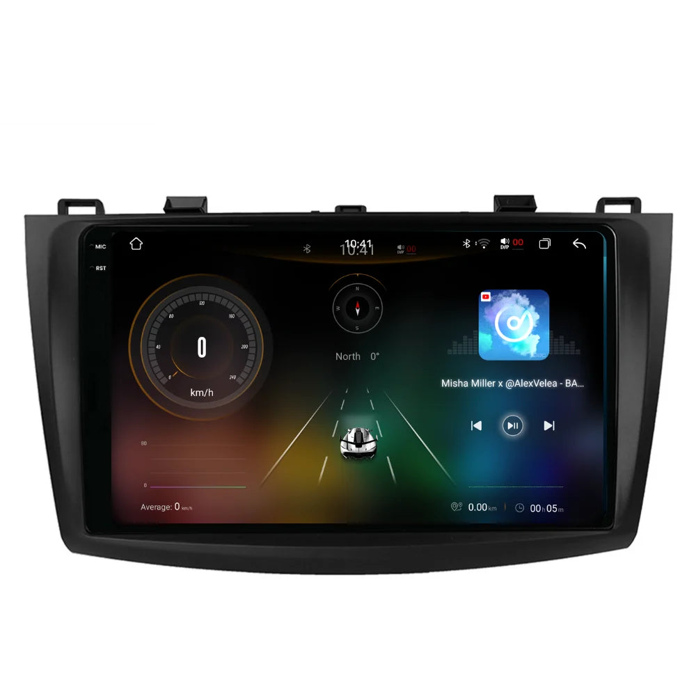 Navigatie Mazda 3 (2009-2013), Ecran 9 inch 2K, 12GB RAM 256GB, 8-core