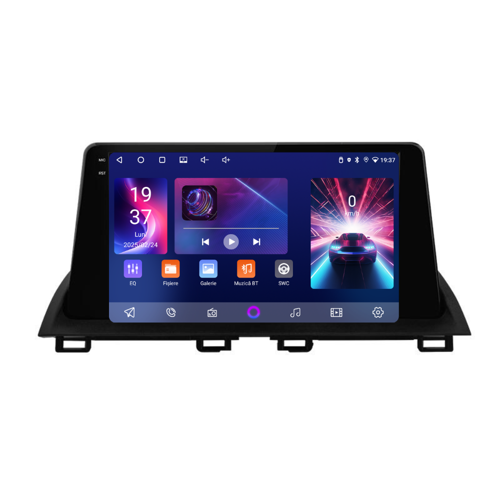 Navigatie Mazda 3 (2013-2017), Ecran 9 inch, 4GB RAM 64GB, 4-core + joystick