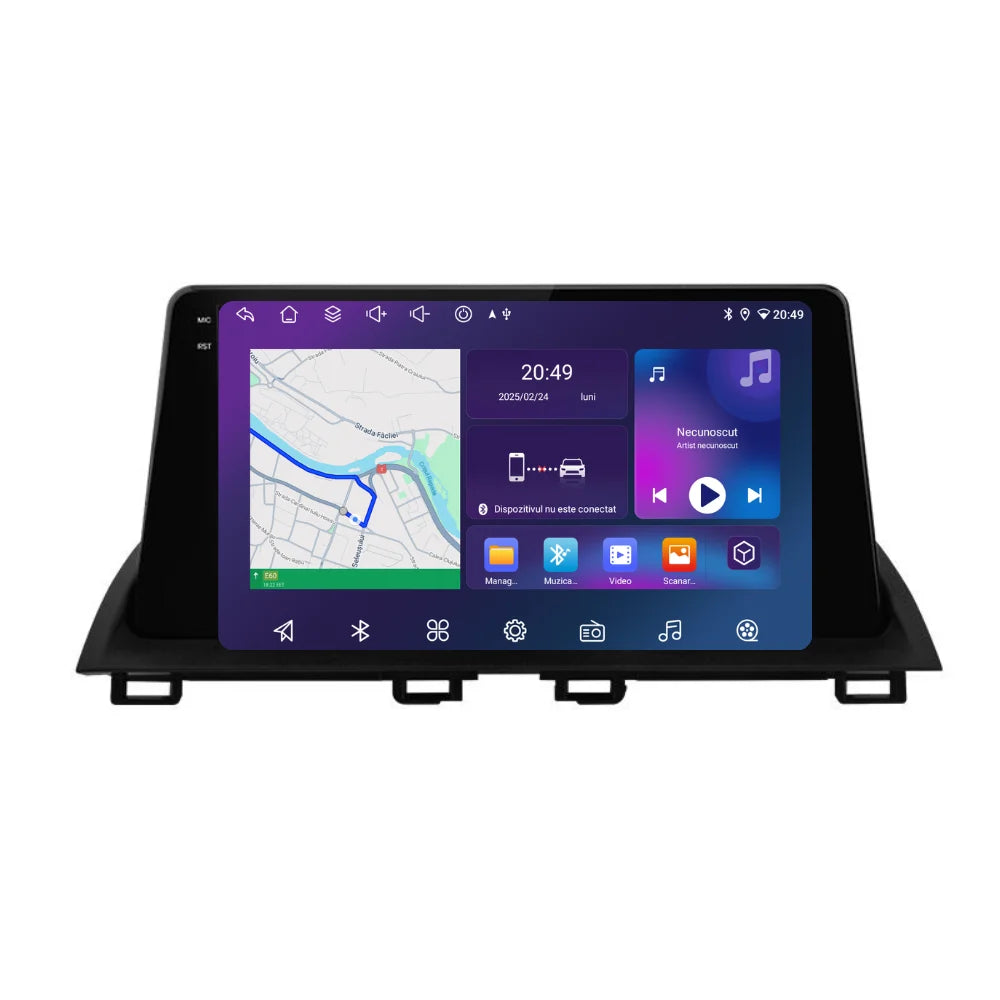 Navigatie Mazda 3 (2013-2017), Ecran 9 inch, 4GB RAM 64GB, 8-core