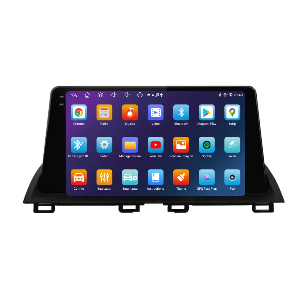 Navigatie Mazda 3 (2013-2017), Ecran 9 inch, 4GB RAM 64GB, 8-core