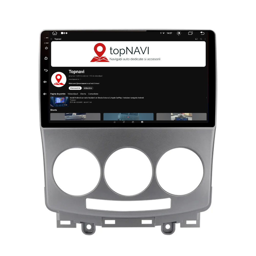 Navigatie Mazda 5 (2005-2010), Ecran 9 inch, 1GB 32GB