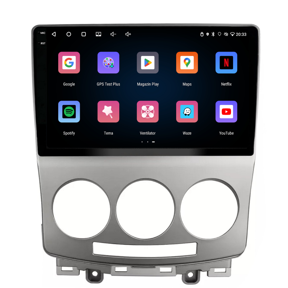 Navigatie Mazda 5 (2005-2010), Ecran 9 inch, 2GB 32GB