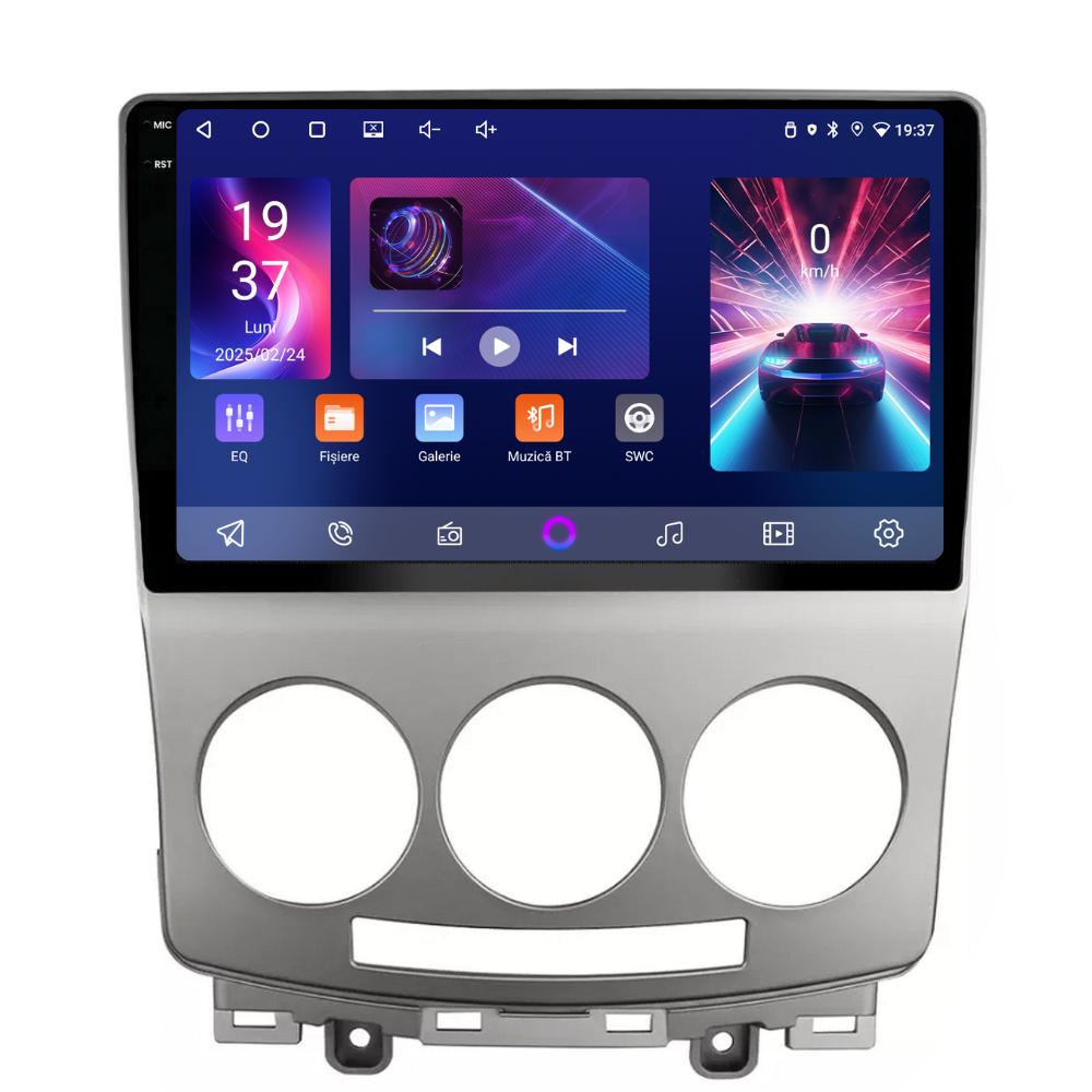 Navigatie Mazda 5 (2005-2010), Ecran 9 inch, 4GB 64GB, 4-core