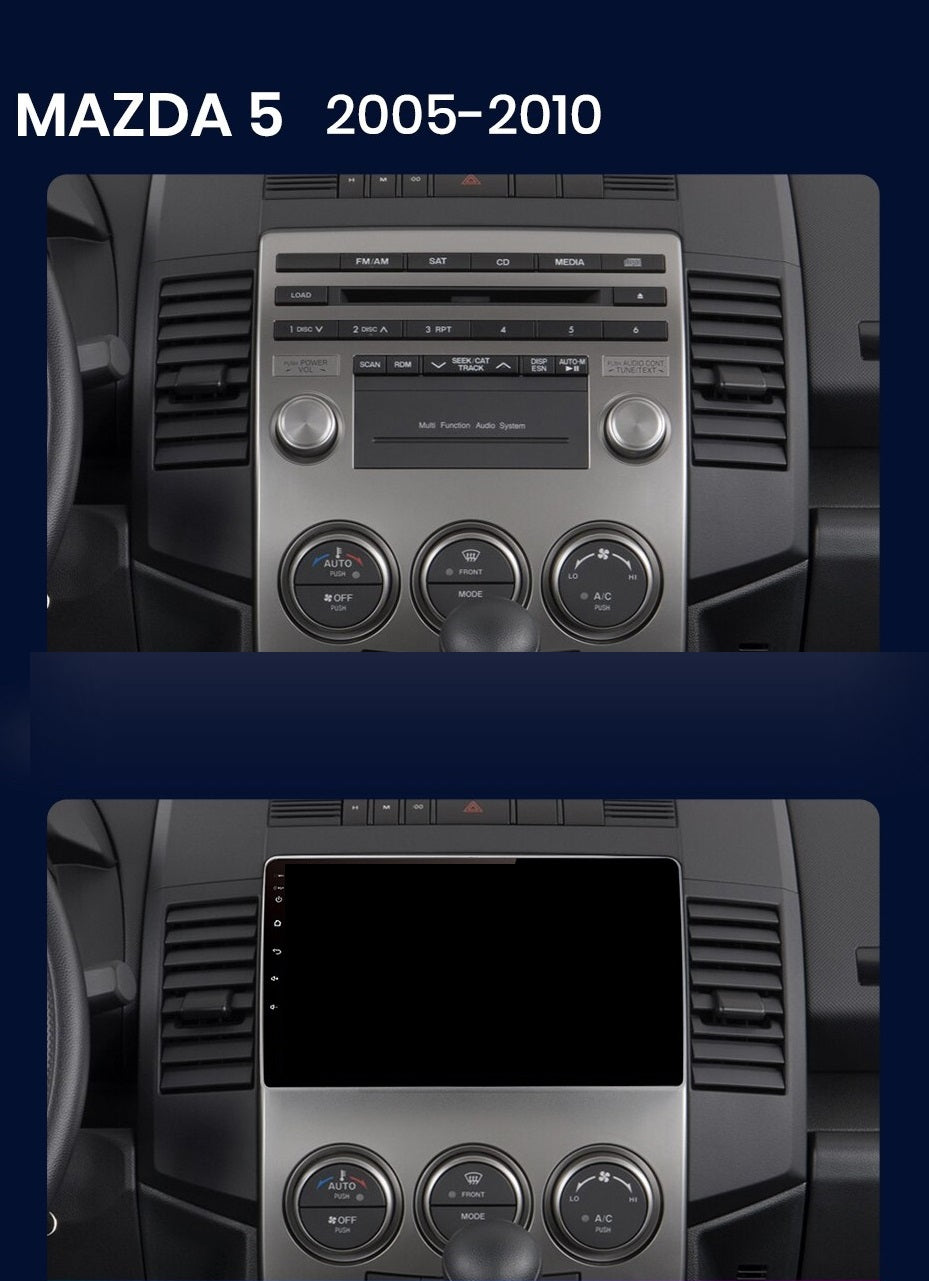 Navigatie Mazda 5 (2005-2010), Ecran 2K, 4GB 64GB, 8-core