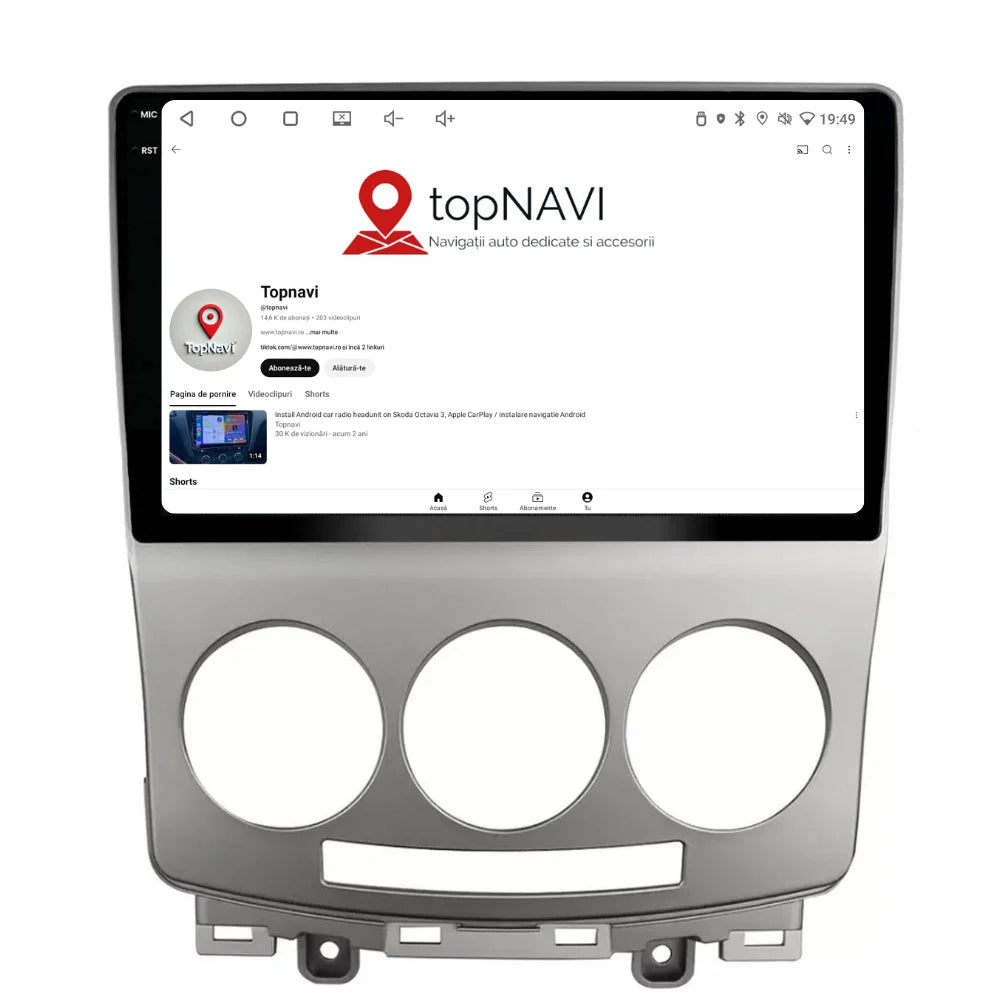 Navigatie Mazda 5 (2005-2010), Ecran 2K, 8GB 256GB, 8-core