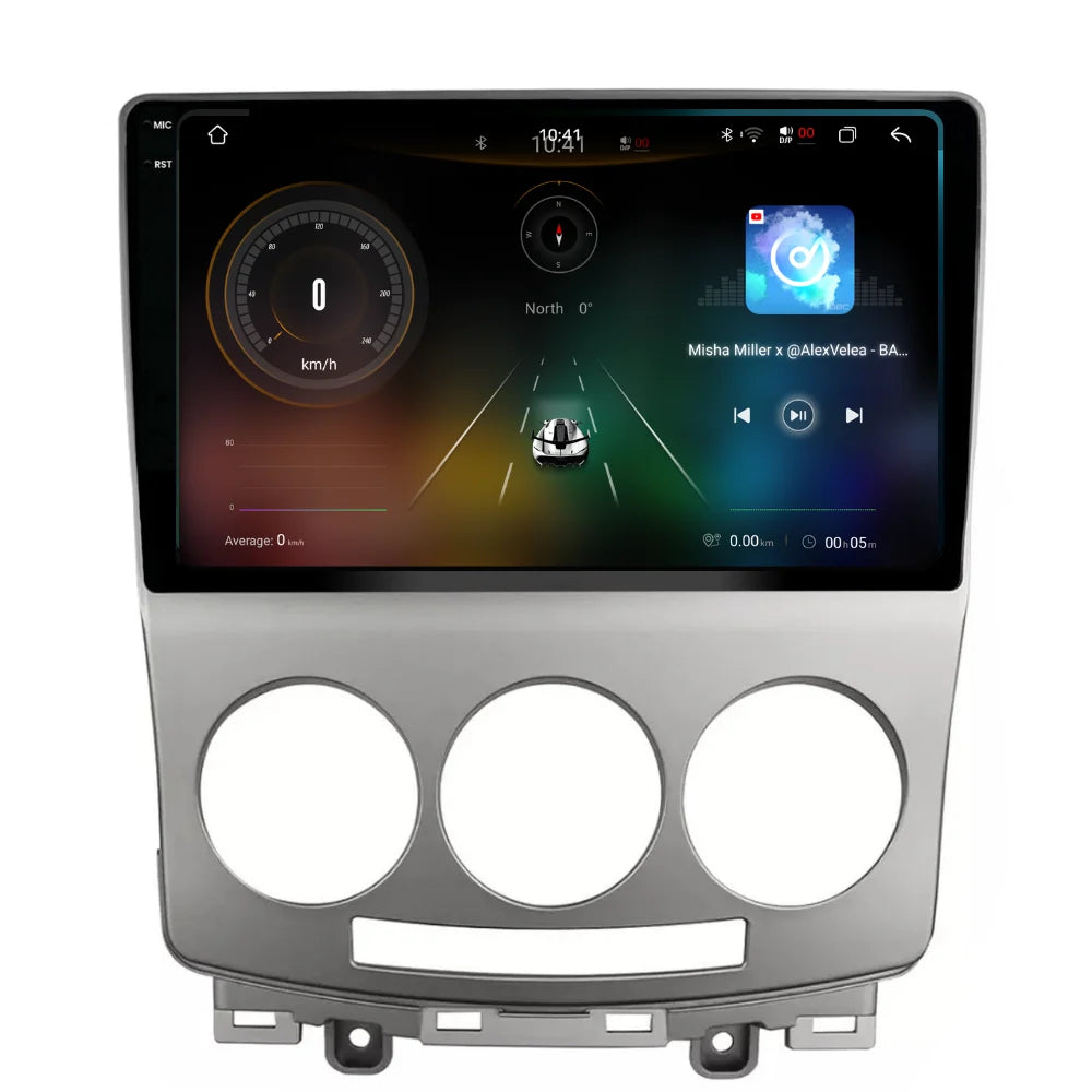 Navigatie Mazda 5 (2005-2010), Ecran 9 inch 2K, 12GB 256GB, 8-core