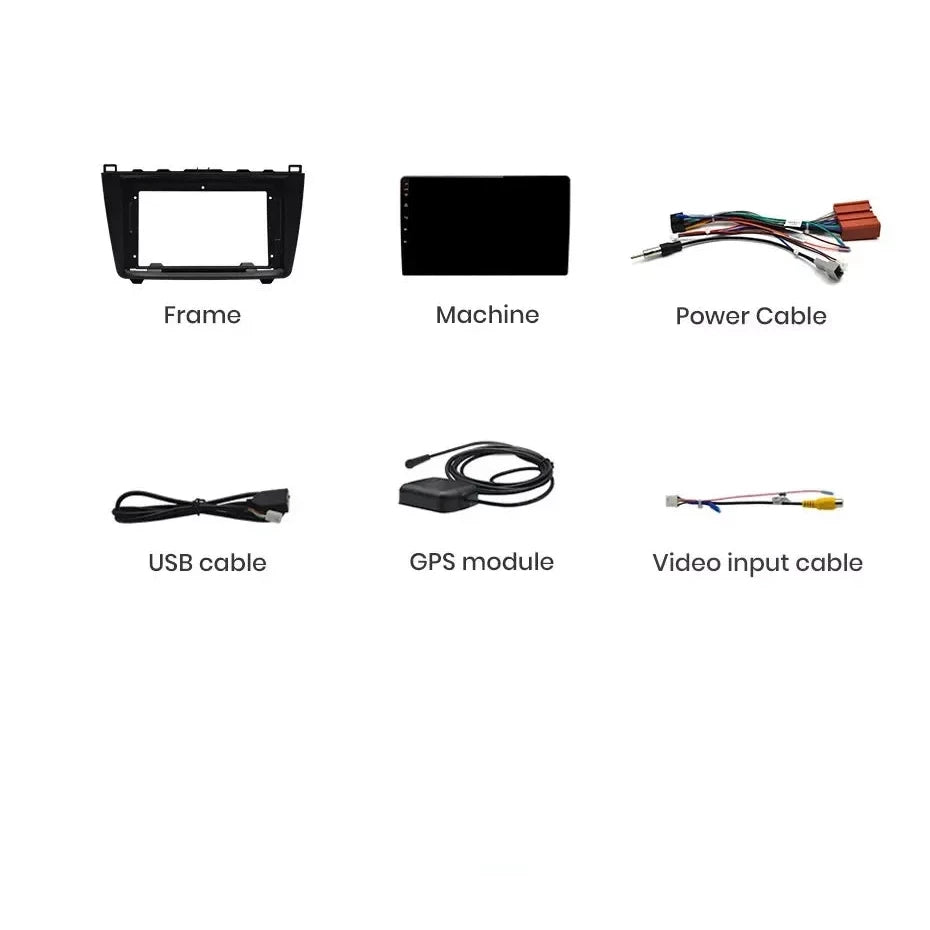 Navigatie Mazda 6 (2008-2013), Ecran 9 inch, 1GB RAM 32GB