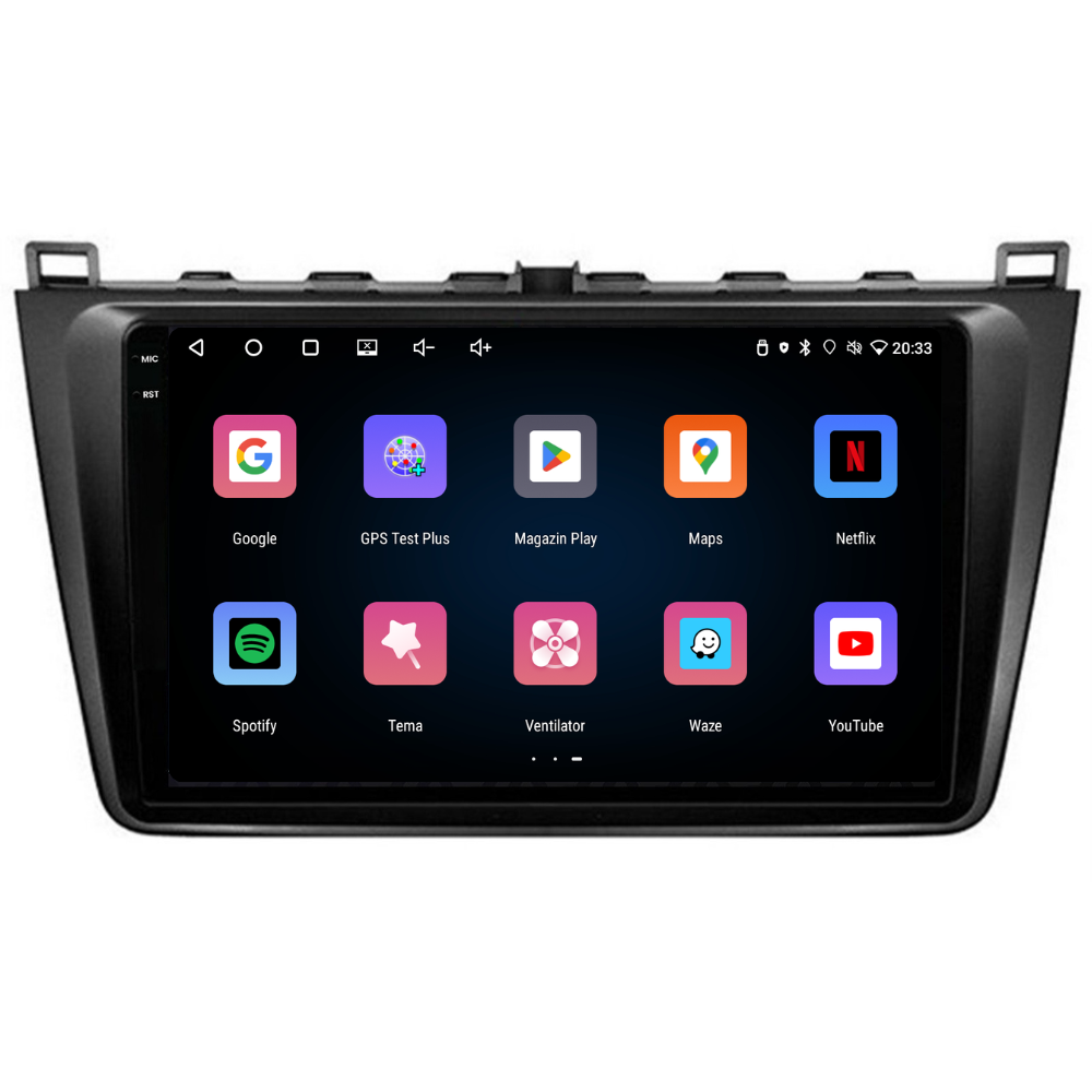 Navigatie Mazda 6 (2008-2013), Ecran 9 inch, 4GB RAM 64GB, 4-core