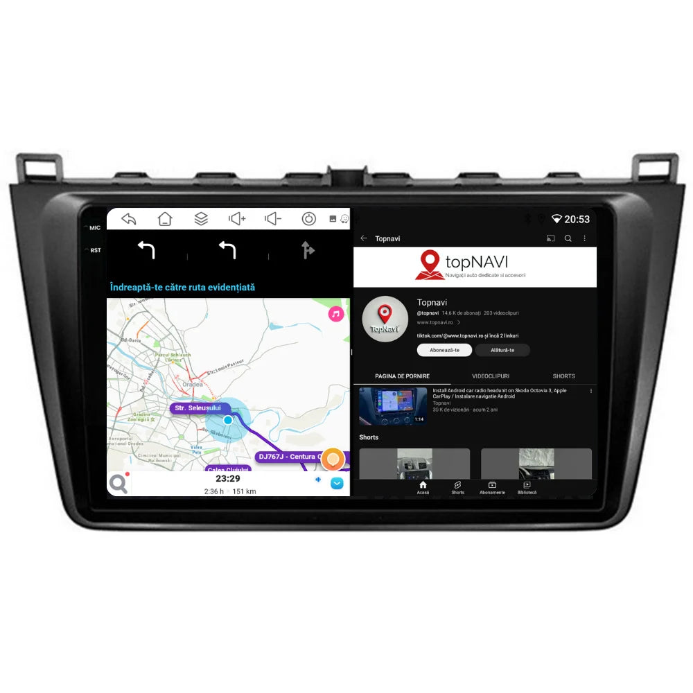 Navigatie Mazda 6 (2008-2013), Ecran 2K, 4GB RAM 64GB, 8-core