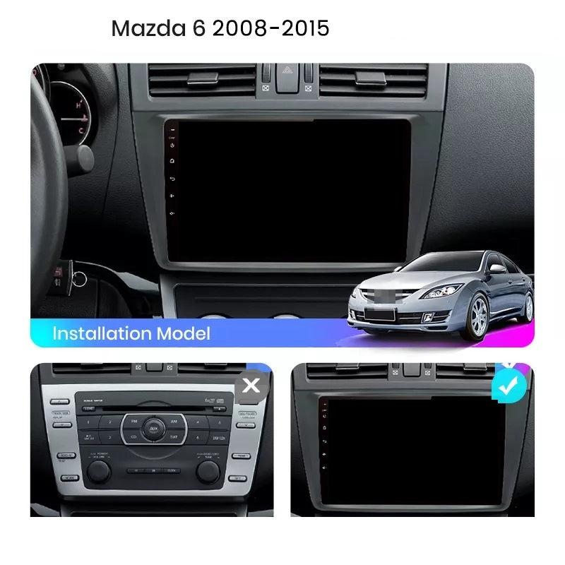 Navigatie Mazda 6 (2008-2013), Ecran 2K, 4GB RAM 64GB, 8-core
