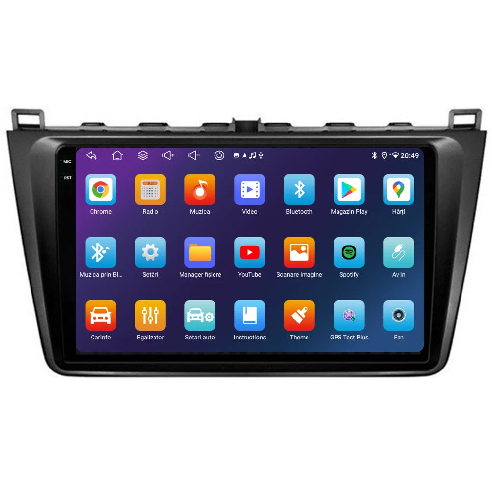 Navigatie Mazda 6 (2008-2013), Ecran 9 inch, 6GB RAM 128GB, 8-core