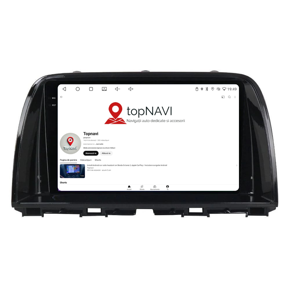 Navigatie Mazda CX5 (2015-2018), Ecran 9 inch 2K, 12GB RAM 256GB, 8-core