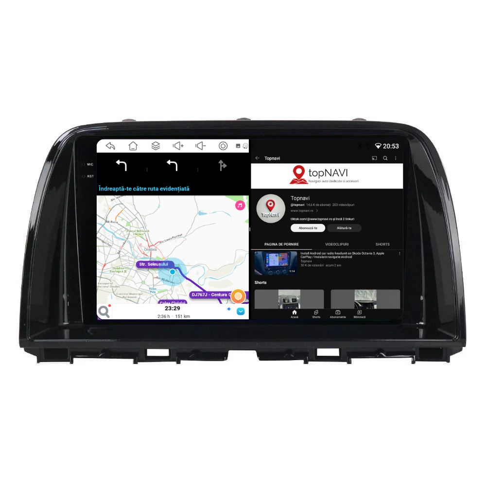 Navigatie Mazda CX5 (2015-2018), Ecran 9 inch, 4GB RAM 64GB, 8-core