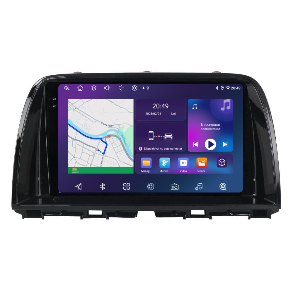 Navigatie Mazda CX5 (2015-2018), Ecran 9 inch, 6GB RAM 128GB, 8-core