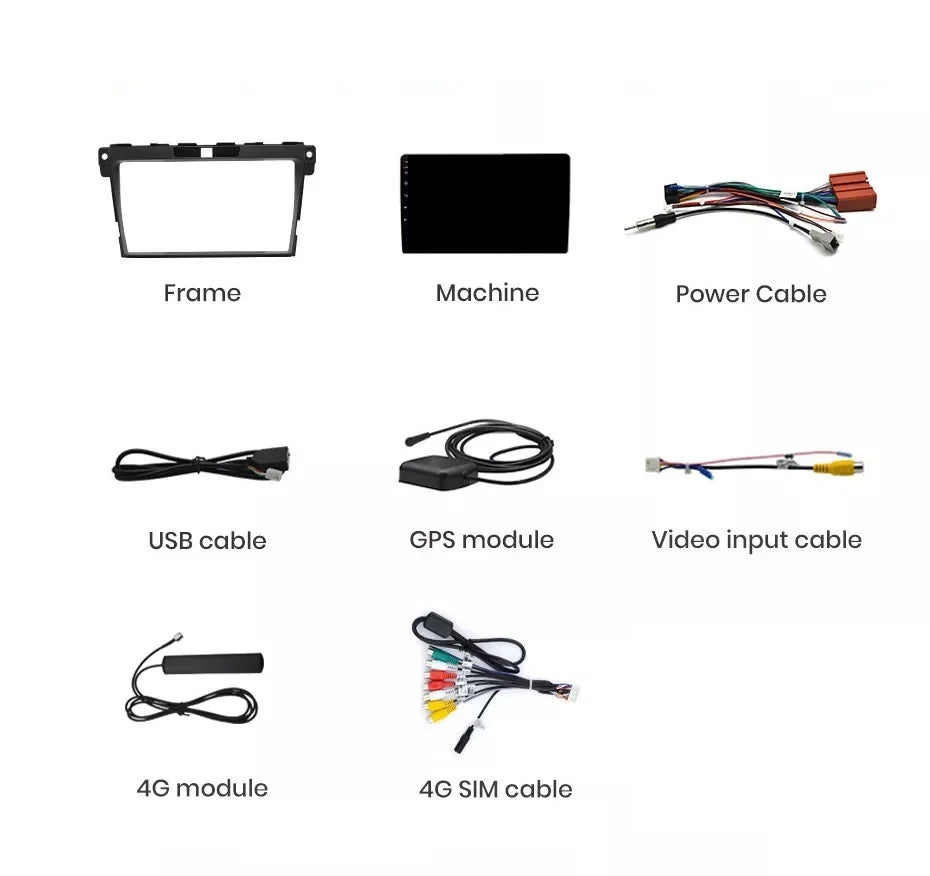 Navigatie Mazda CX7 (2008-2015), Ecran 2K, 4GB RAM 64GB, 8-core