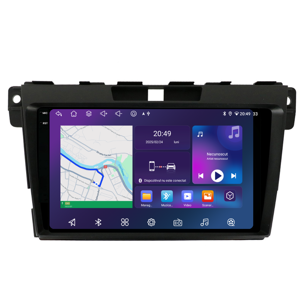 Navigatie Mazda CX7 (2008-2015), Ecran 9 inch, 6GB RAM 128GB, 8-core